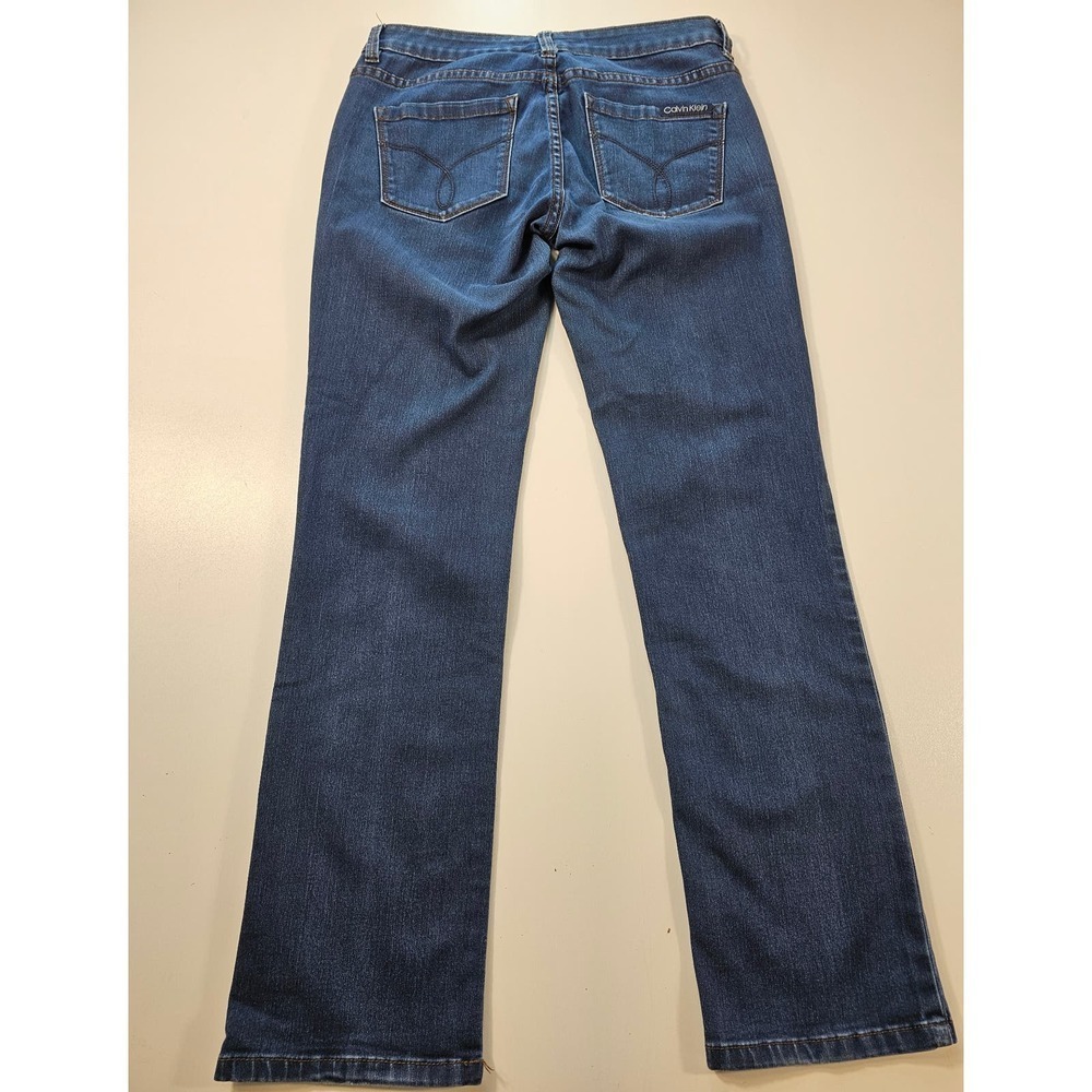 Calvin klein size 4x30 stretch polyester career casual jeans *